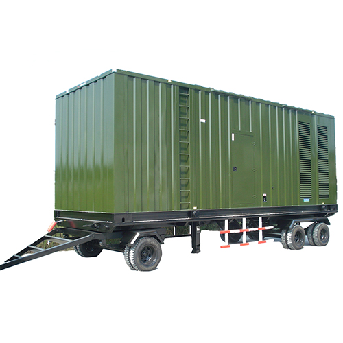 湛江会议移动集装箱型发电机组电站